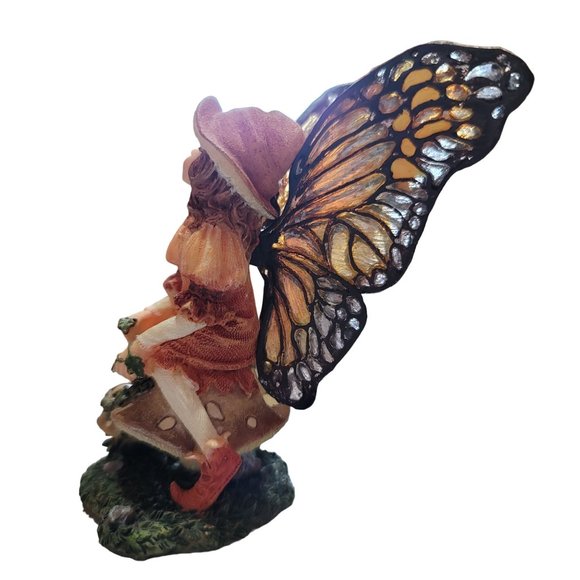 boyds bears Laurel Faeriesprites Stained Glass Fairy Wings Boyd Figurine collect - Picture 6 of 12